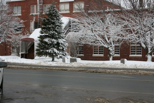 Façade of mill along William St.