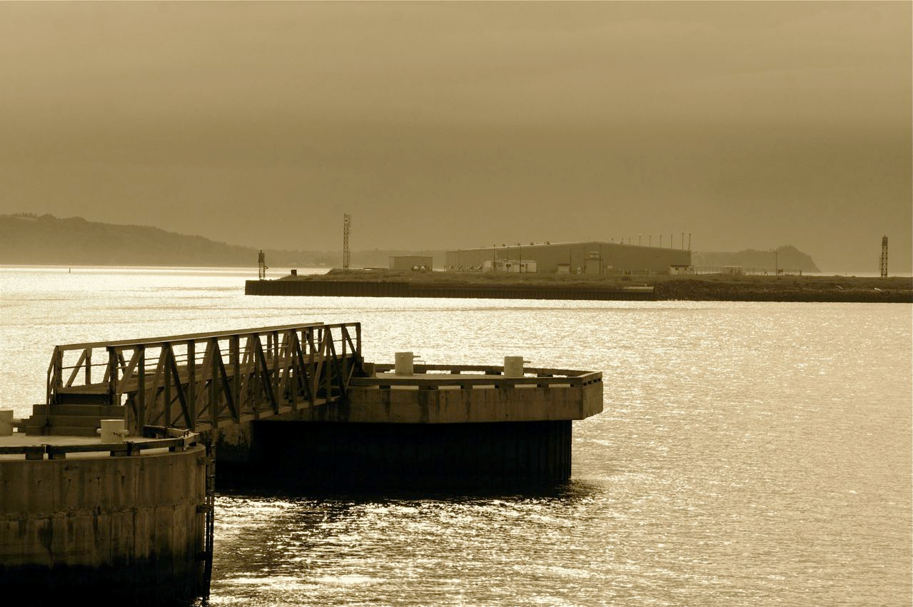 Port of Dalhousie Cargo Wharf, looking east (Michael Levesque photo)
